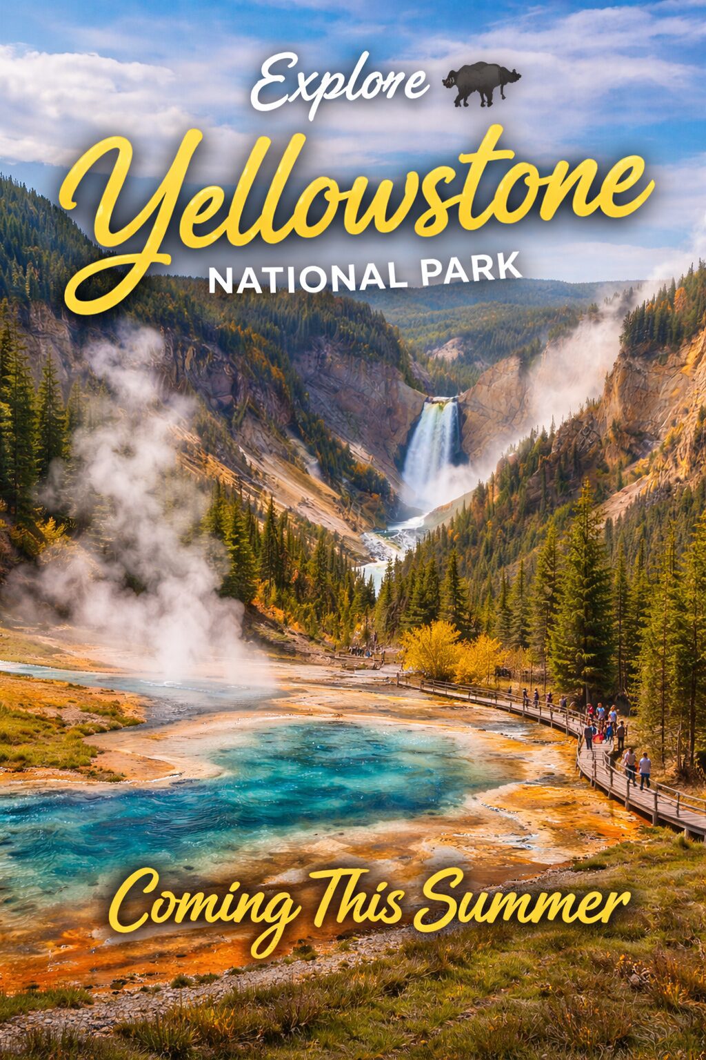 Discover Yellowstone's natural wonders